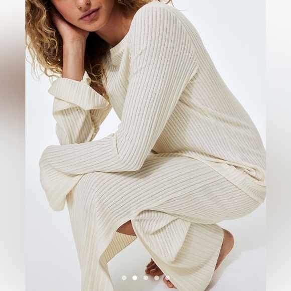 NWT H&M Rib Knit Maxi Dress - Picture 4 of 7
